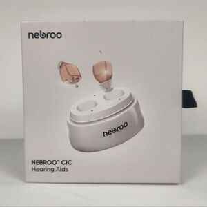 Nebroo CIC Rechargeable Hearing Aids